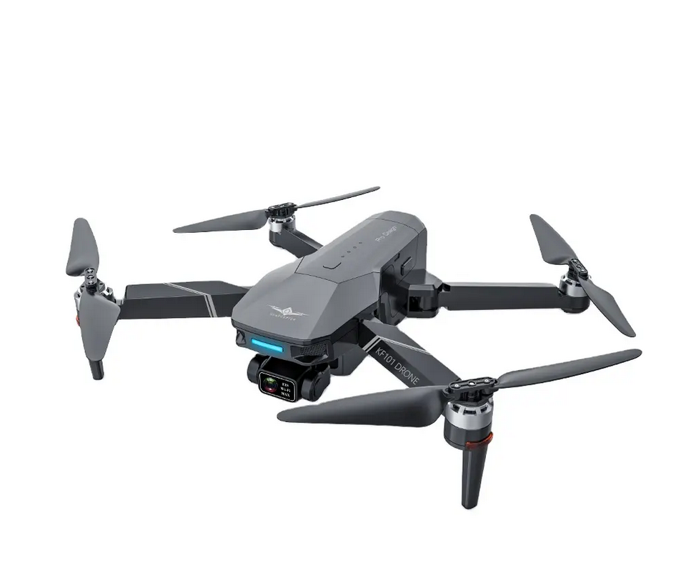 Drone KF101 MAX-S con Cámara HD y Gimbal de 3 Ejes Black - Incluye 3 Baterías