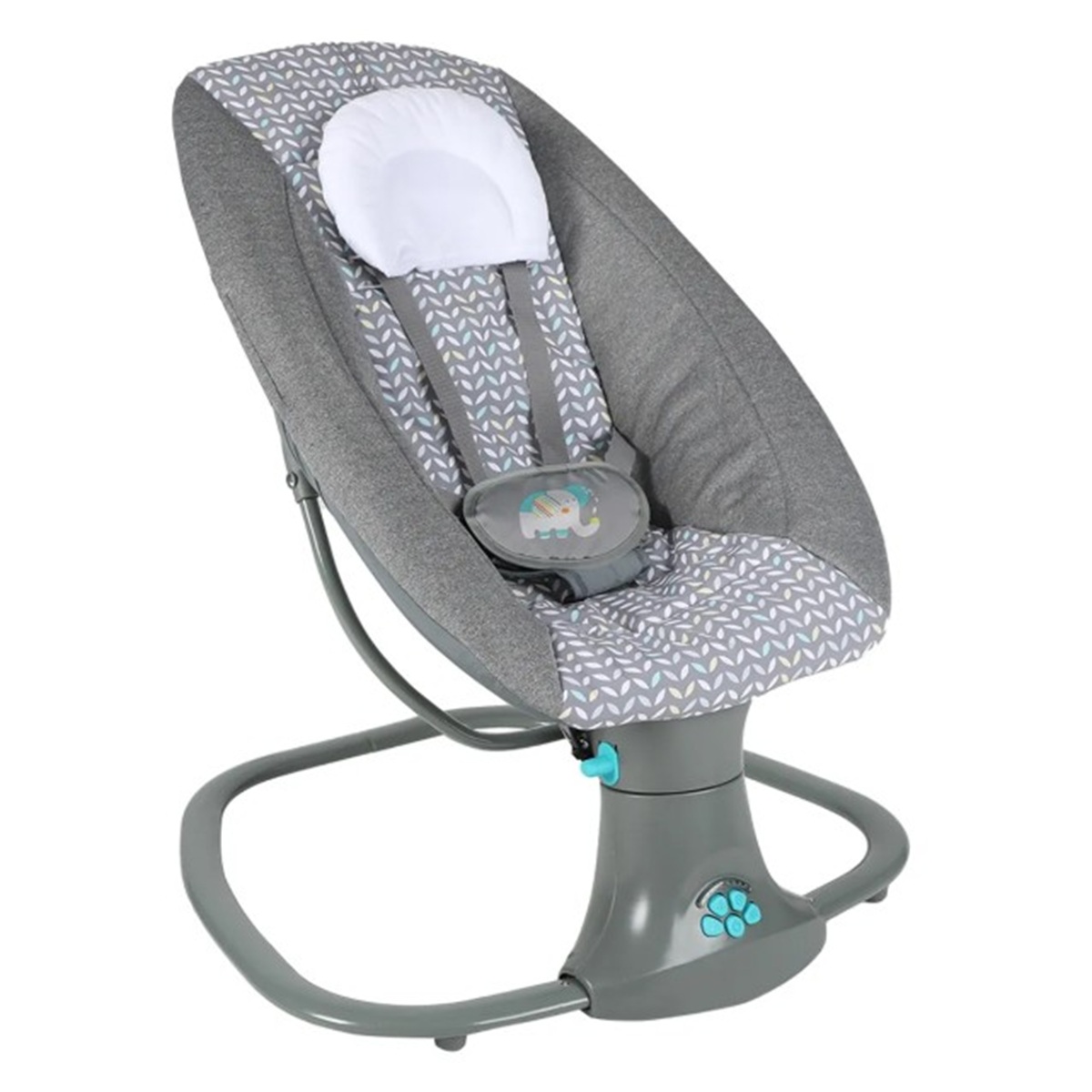 Silla Mecedora Para Bebé Infanti Nido 3 en 1 Deluxe Liso Gris