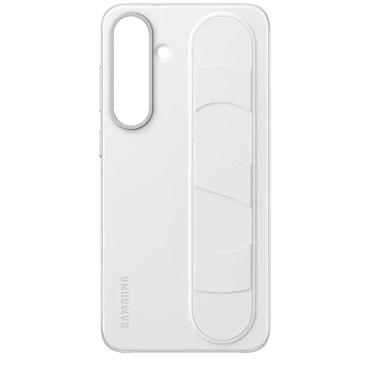 Funda Samsung Galaxy S25 Ultra Standing Grip Case Blanco Original Samsung