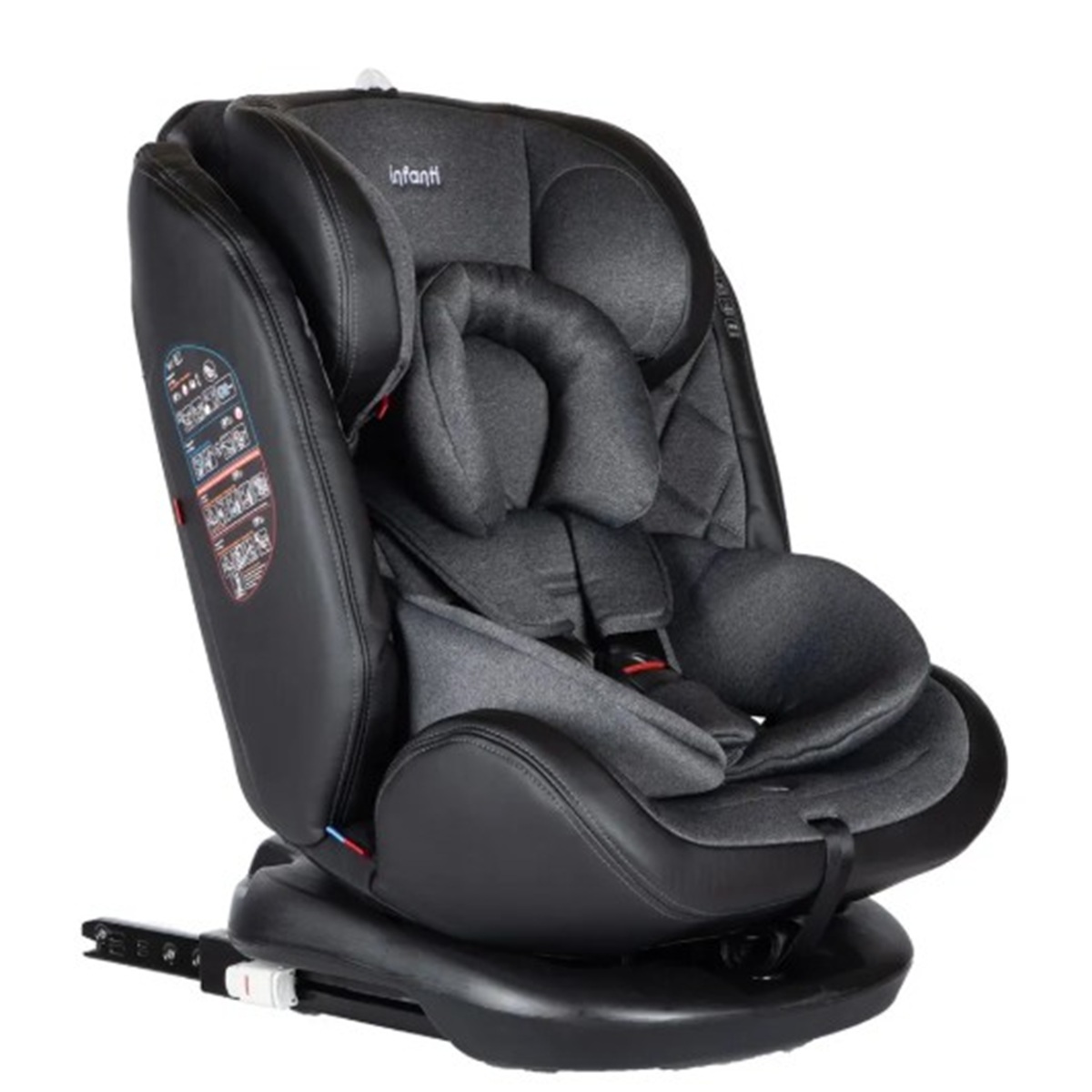 Silla De Auto Convertible I-Giro 360 Dark Grey Infanti