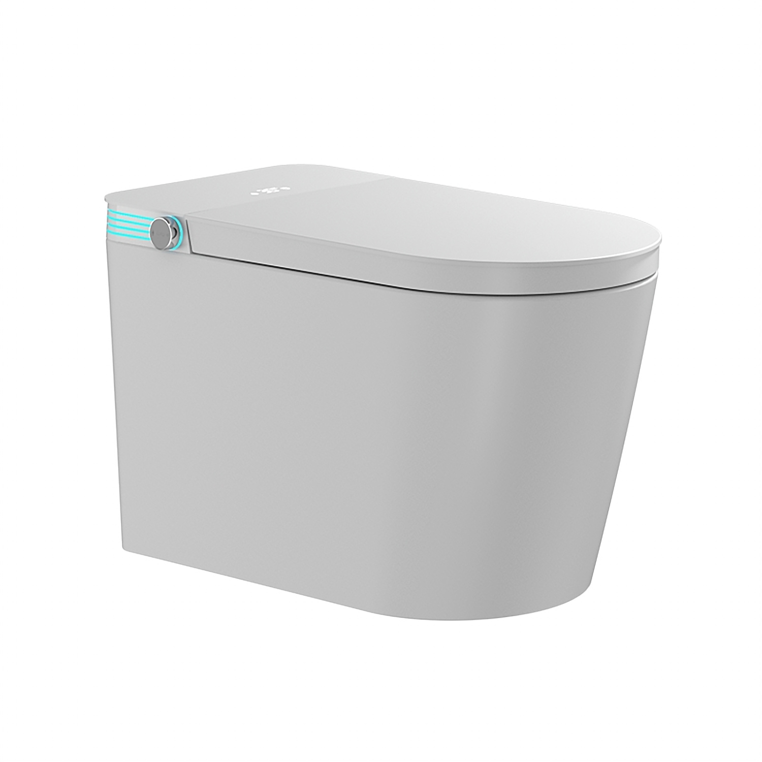 WC Inodoro Inteligente Versión Tope de Línea con Apertura Automática - Descarga a 30 cm Be Blú