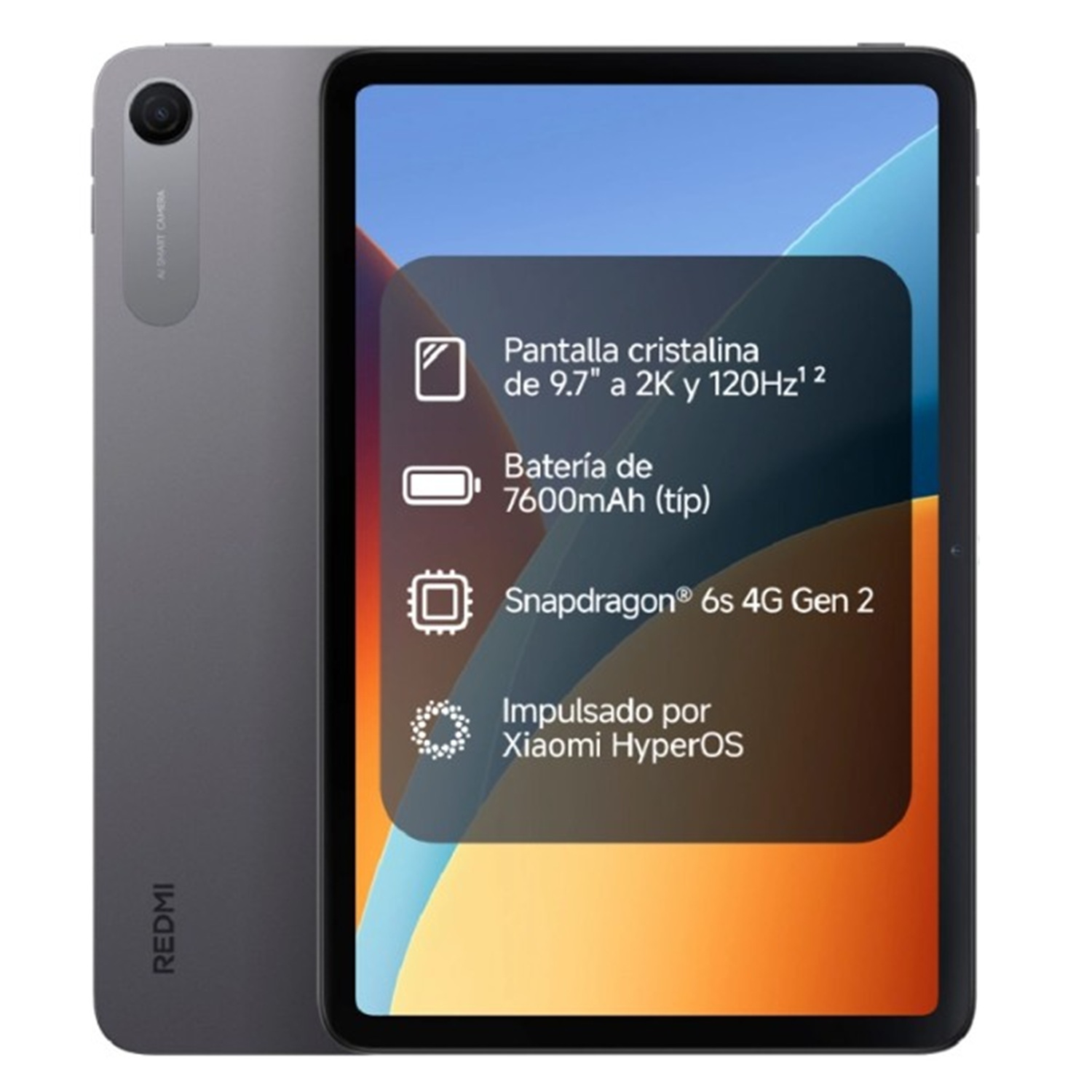 Tablet Redmi Pad 2 9.7 Grafite Gray 4GB Ram  64GB ROM